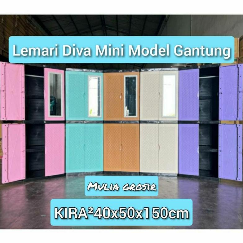 Diskont Lemari Plastik Diva Model Gantung Lemari Diva / Mizu Mini Super Gantung
