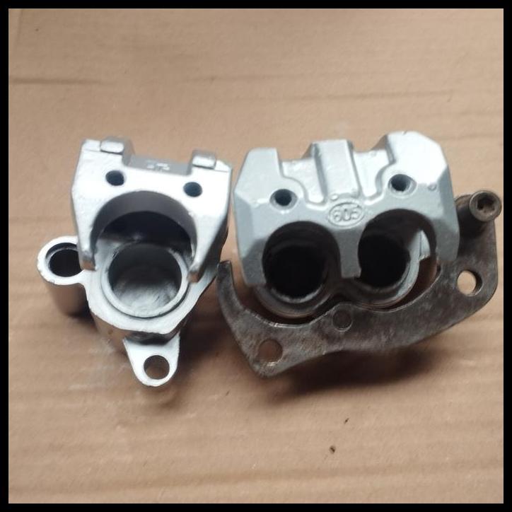 TERLARIS KALIPER KEPALA BABI DEPAN BELAKANG KLX 150 S OLD ORIGINAL COPOTAN