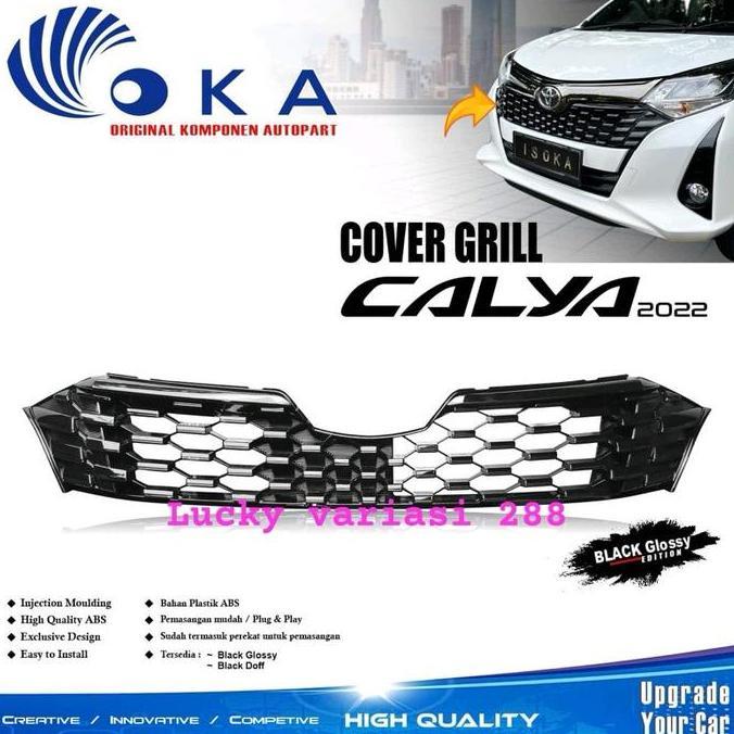 KIELOZA GRILL FRONT GRI BUMPER DEPAN CALYA FACELIFT 2019 2020 2021 2022 2023 2024 2025 OEM PLASTIK C
