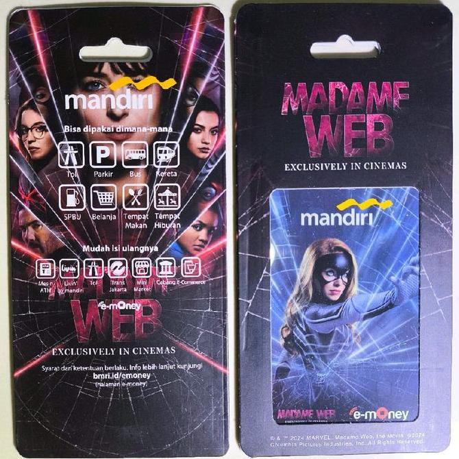 Cod,Bisa- Kartu Emoney Etoll Card E-Money E-Toll Mandiri