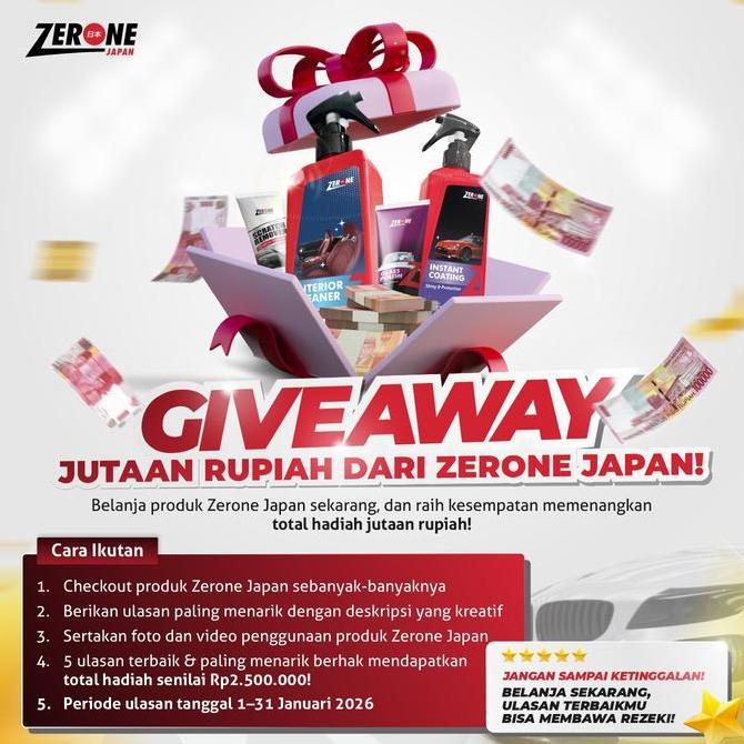 Cod,Bisa- Zerone Scratch Remover Penghilang Baret Ringan Body Mobil