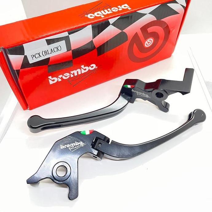 FORMEXINO Handle Rem Set Brembo Full CNC Lipat Black Stylo ABS - Vario160 ABS - PCX 150 160 - Adv 15