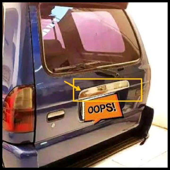 DISKON TRUNKLID BELAKANG LIST CHROME COVER BAGASI ISUZU PANTHER NEW PANTHER KAPSUL ISUZU CROSSWIND C