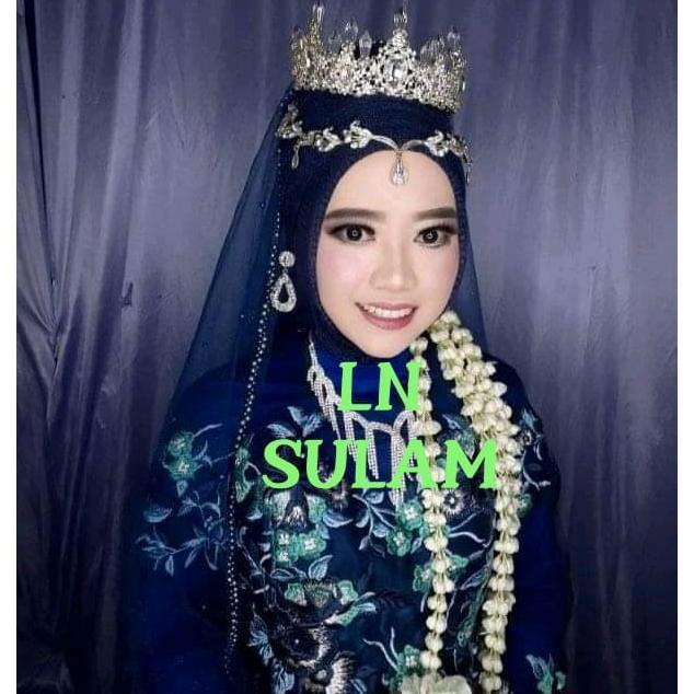 Awet Slayer Pengantin Veil Payet Mutiara Untuk Pernikahan Sunting Pelaminan Wedding Aksesoris Jilbab
