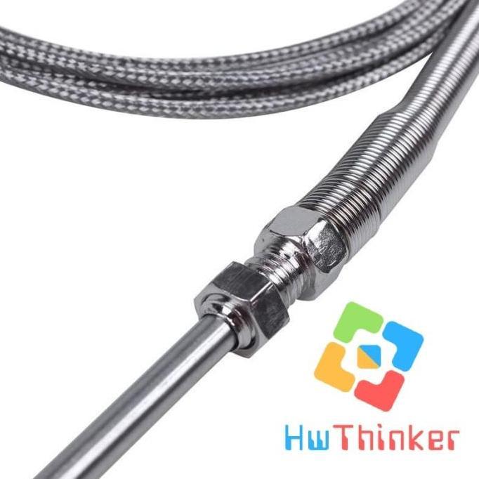 Sensor Suhu RTD PT100 Thermocouple PT-100 Probe M8 1M 2M 3M