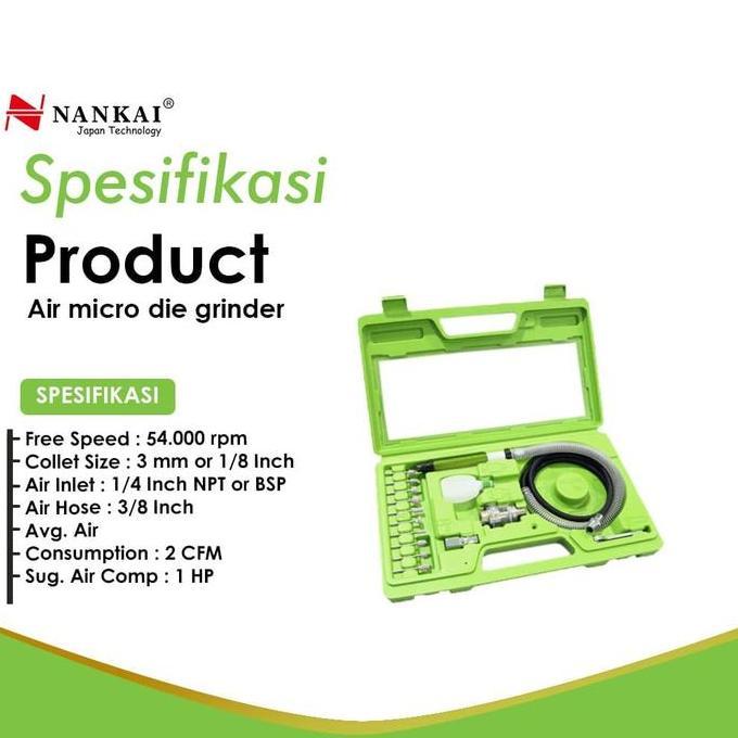 Gerinda Bor Mini / Air Micro Die Grinder Nankai