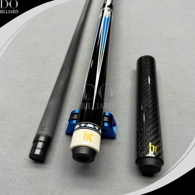 Stick Billiard HC CUE 12.5mm Carbon Cue Leather Grip Low Deflection / Stick HC Cue Carbon