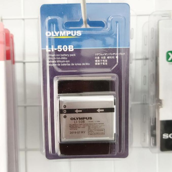 Baterai Olympus SP-720UZ TG-630 TG-830 VR-370 SZ-15 SZ-16 XZ-10 Li-50B