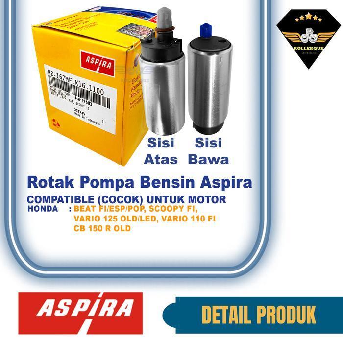 Rotak Fuel Pump Pompa Bensin Honda Beat Vario Scoopy Cb150R Fi Esp Pop Old New 110 125 Aspira Astra 