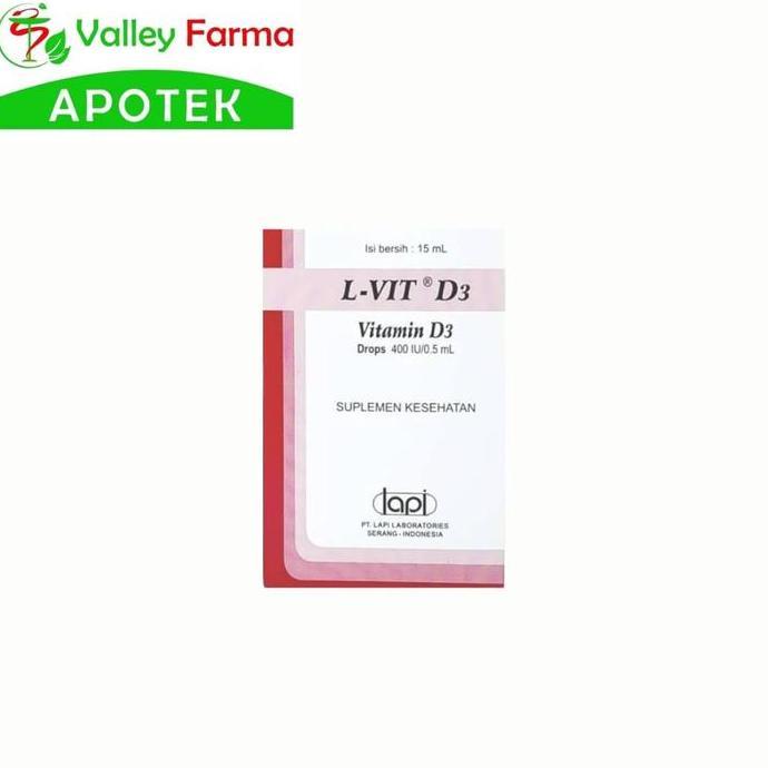 Fit- L-Vit D3 Drop Vitamin D3 Anak