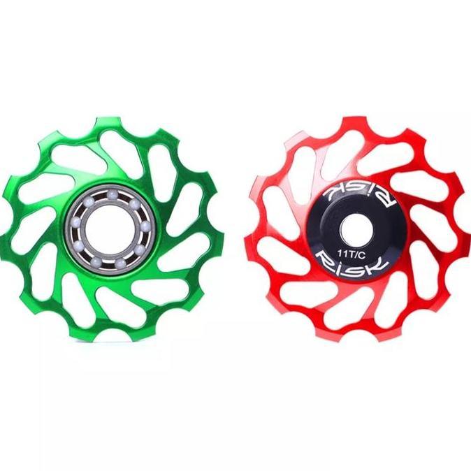 Risk Pulley RD Ceramic 11T Pullay Keramik RD Sepeda
