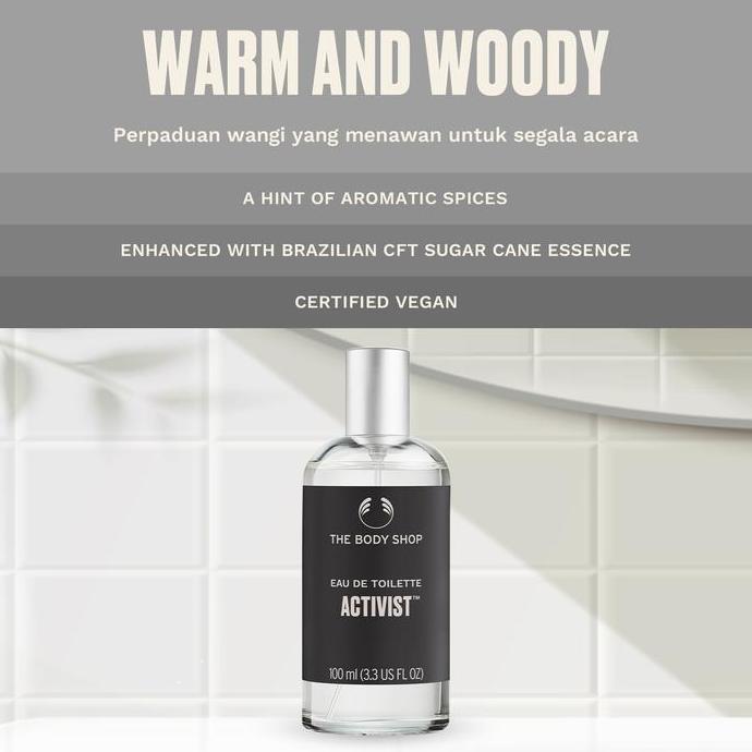 Powerfull- The Body Shop Activist Eau De Toilette 100Ml