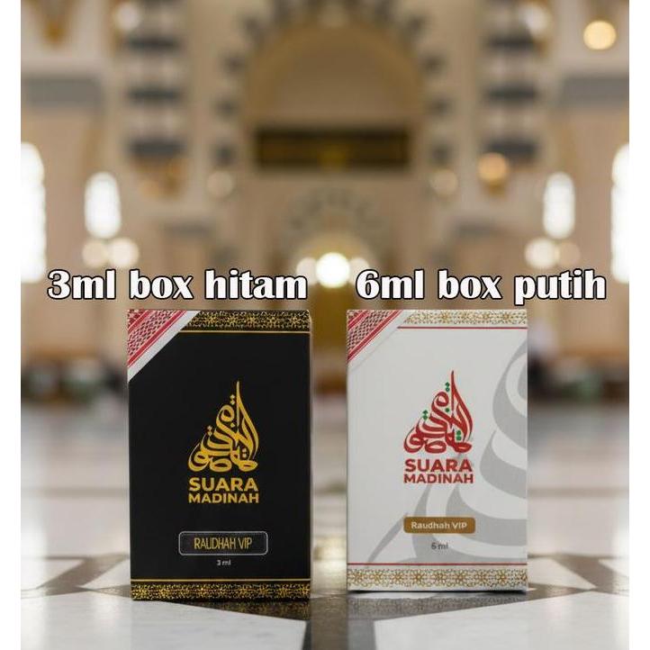 Powerfull- Parfum Raudhah Vip, Aroma Karpet Nabawi, Suara Madinah
