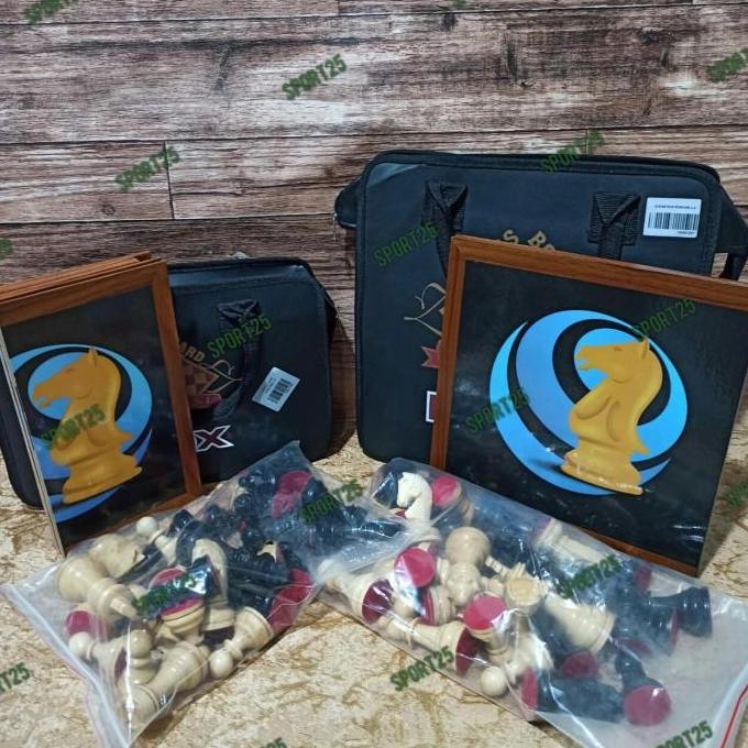 Catur Lipat Percasi ROX + Tas