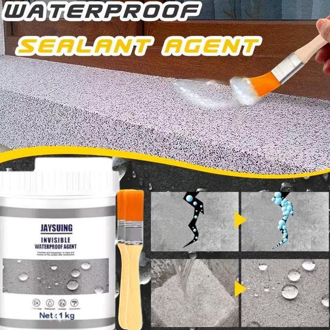 Lancarjaya- Abadi 93 - Termurah  Lem Anti Bocor Transparan Waterproff  Jaysuing  1 Kg