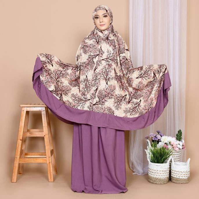 Mukena Bali Ranting Super Jumbo XL Untuk Dewasa