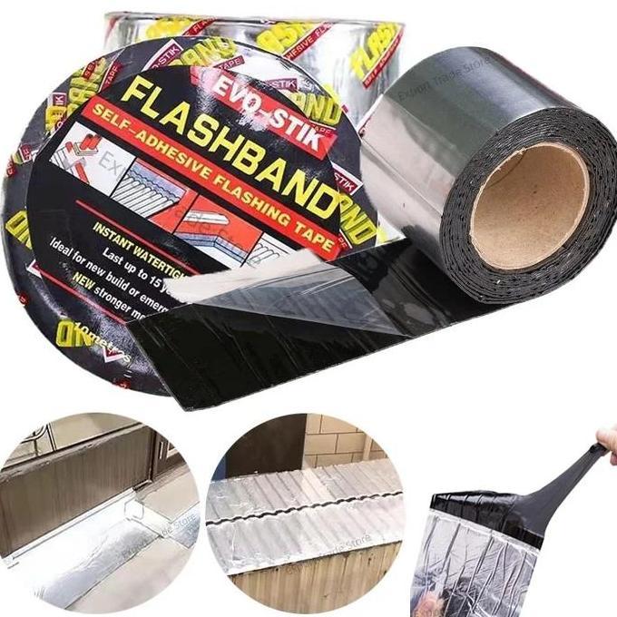 Lancarjaya- Lakban Anti Bocor Lem Talang Flashband Penambal Penutup Bocor Air