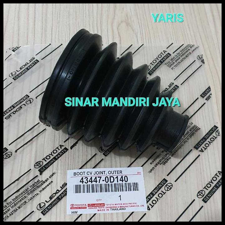 GRATIS ONGKIR KARET BOOT CV JOINT AS RODA BAGIAN LUAR TOYOTA YARIS 1.500CC 2007 2008 2009 2010