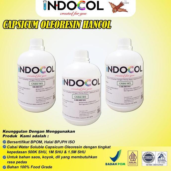Rohmama24 - INDOCOL CAPSICUM WATER SOLUBLE (MINYAK CABAI) 1KG