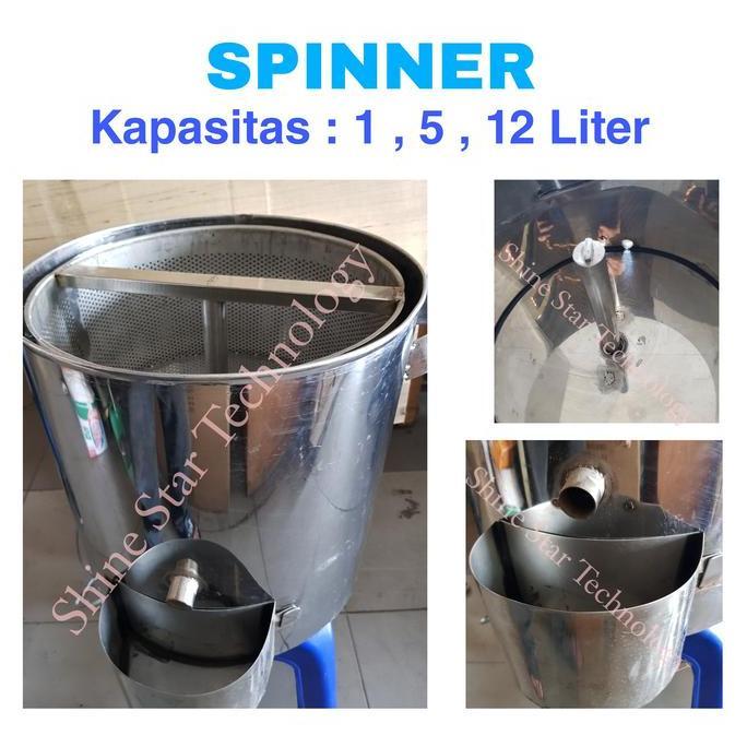 NEW SPINNER Mesin Peniris Minyak 1 , 5 , 12 Liter Pemeras Spiner