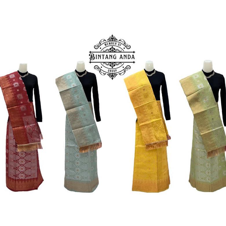 BESTPROMO SONGKET SELENDANG / SONGKET SELENDANG SET / SONGKET SELENDANG PALEMBANG