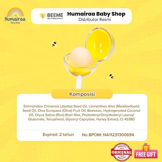 Lansungkirim- [Fuji Approved] Beeme Honey Lolipop Balm || Pelembab Bibir Memberikan Efek Pink Pada B