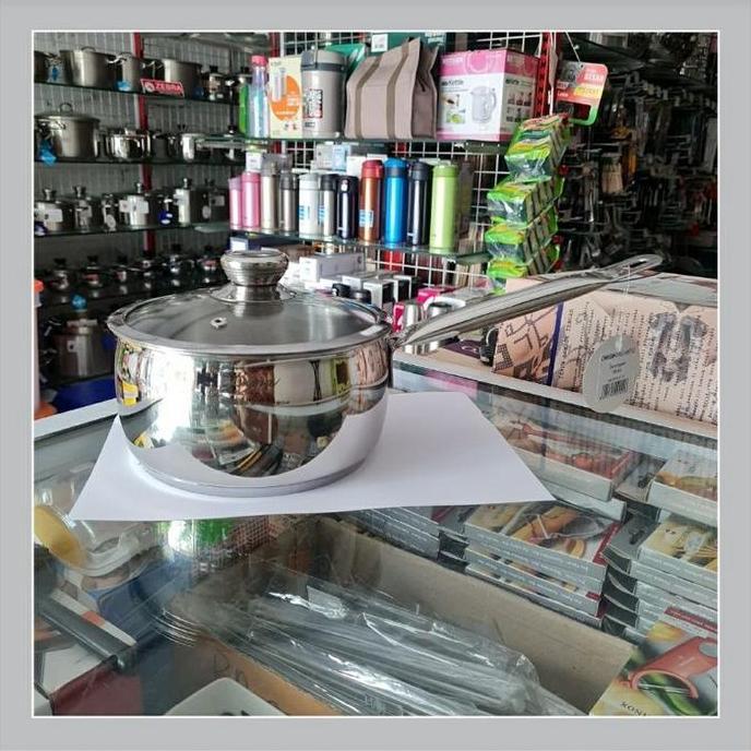 HARGA DISC - B2002118 Panci Sauce Pan Bima Origin Premiere D18cm,  SUS 304