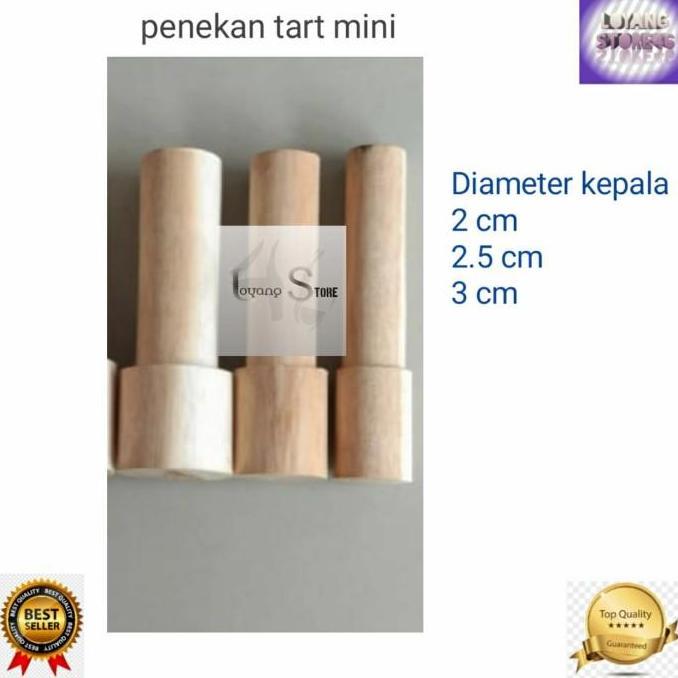 Cetakan kue tart mini / tartlets / pie mini bulat tanpa sambungan