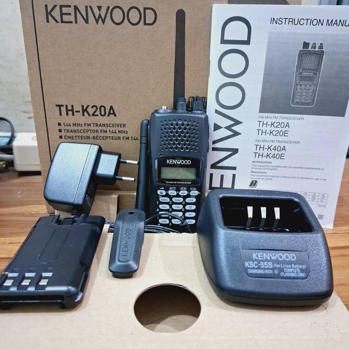 Terlaris Ht Kenwood Th-K20A. Ht Kenwood Singleband, Walkie Talkie Kenwood Th K20A