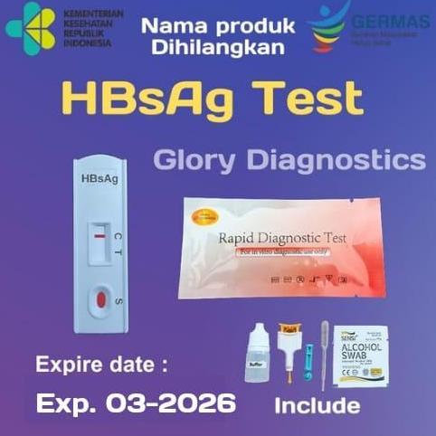 Alat Tes HBsAg Card - Hepatitis B Akurat Mandiri
