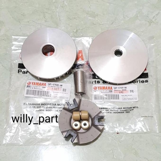 RUMAH ROLLER SET + KIPAS RUMAH ROLLER MIO J / XRIDE / MIO SOUL GT 110