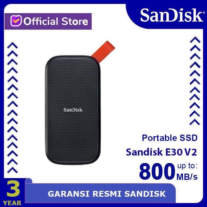 Saveyou- Ssd Sandisk E30 1Tb - Ssd Portable Eksternal Usb-A