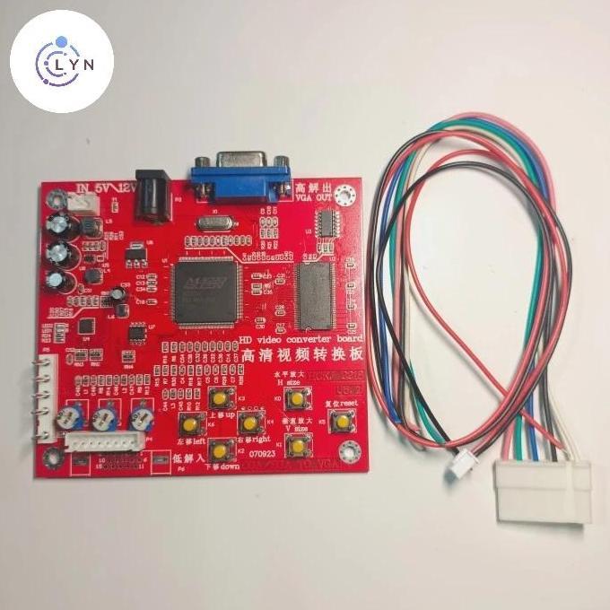 Arcade Game Video Converter Board RGB / CGA / EGA to VGA - Ready Stok