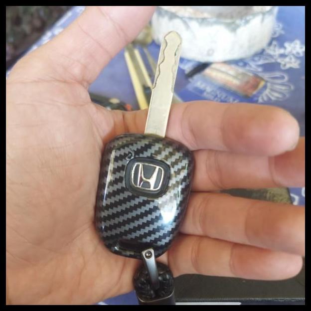 TERLARIS CASING REMOTE KARBON ALARM MOBIL HONDA MOBILIO