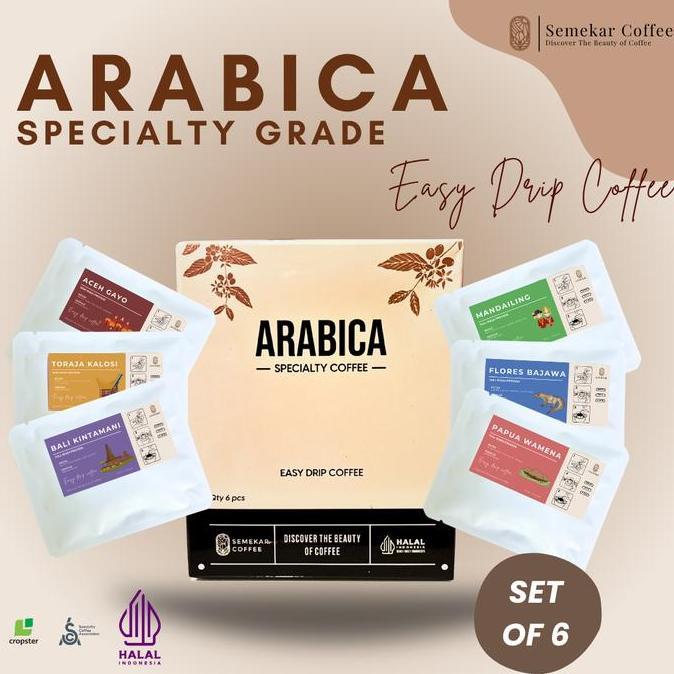 Coffee Drip Bag Box set Arabica Specialty Kopi filter | Hampers Kado praktis drip