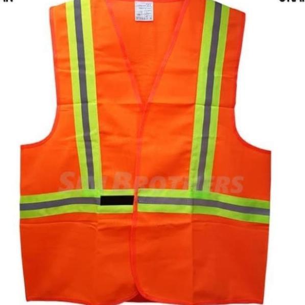 Rompi Safety / Rompi polyester orange