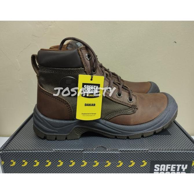 Sepatu Safety Jogger Dakar Brown S3