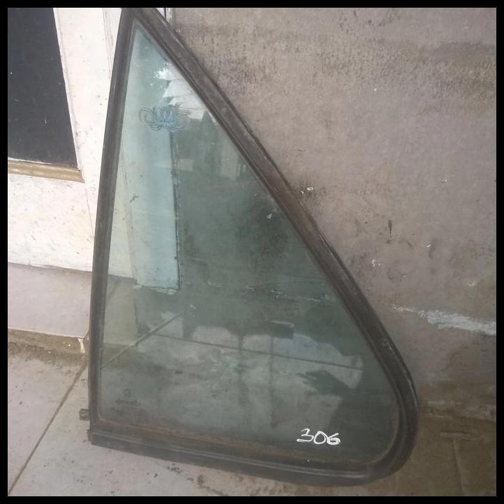 HOT DEAL KACA SEGITIGA KACA MATI PINTU BELAKANG KIRI PEUGEOT 306