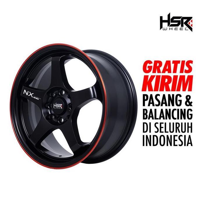 Velg Racing Ring 15 HSR KAILOLO JA157 velg mobil Xtrail Xpander