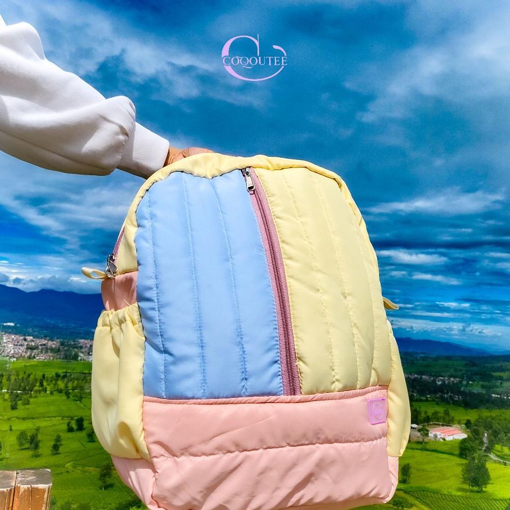 DISKON COQOUTEE DEIZI TAS RANSEL PUFFY