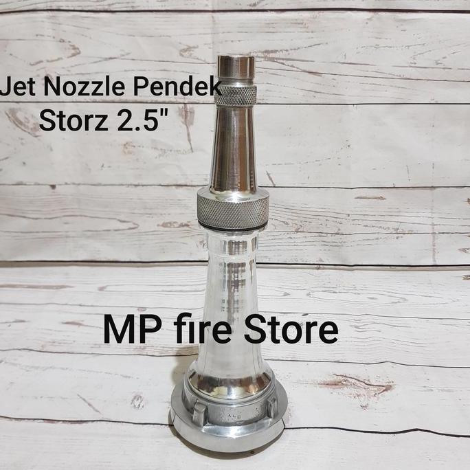 Short Jet Nozzle Nuzzle Pemadam Pendek Aluminium 2.5 Inch Storz