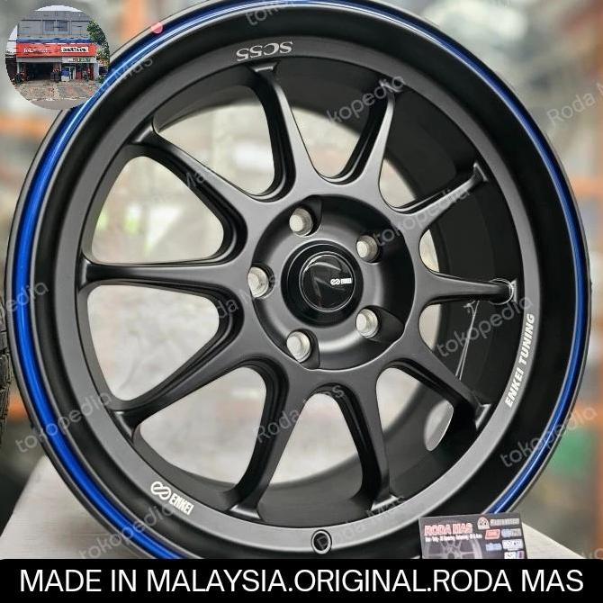 Velg Enkei Tuning SC55 R17 Original (Velg Ertiga, XL7, Harrier, Zenix, Innova)