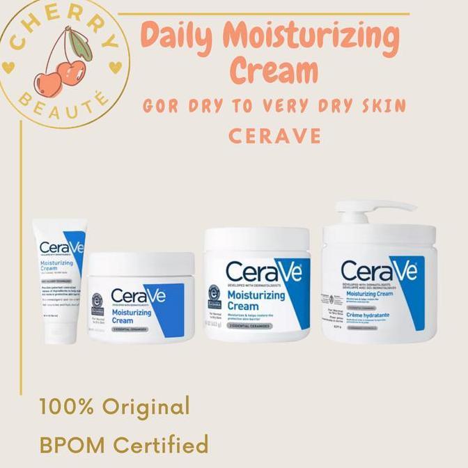 CERAVE Moisturizing Cream - Skin Barrier Repair Moisturizer with Ceram
