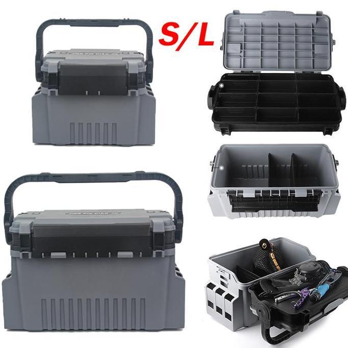 BEANABELL Tackle Box Kotak Peralatan Pancing Jigging Lure Box Fishing Box Mancing Serbaguna Besar Ke
