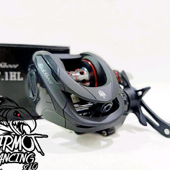 REEL BC TRIDENTECH BLACK SHOOT HIGH SPEED (TERBAIK) (TERBARU) (TERMURAH)