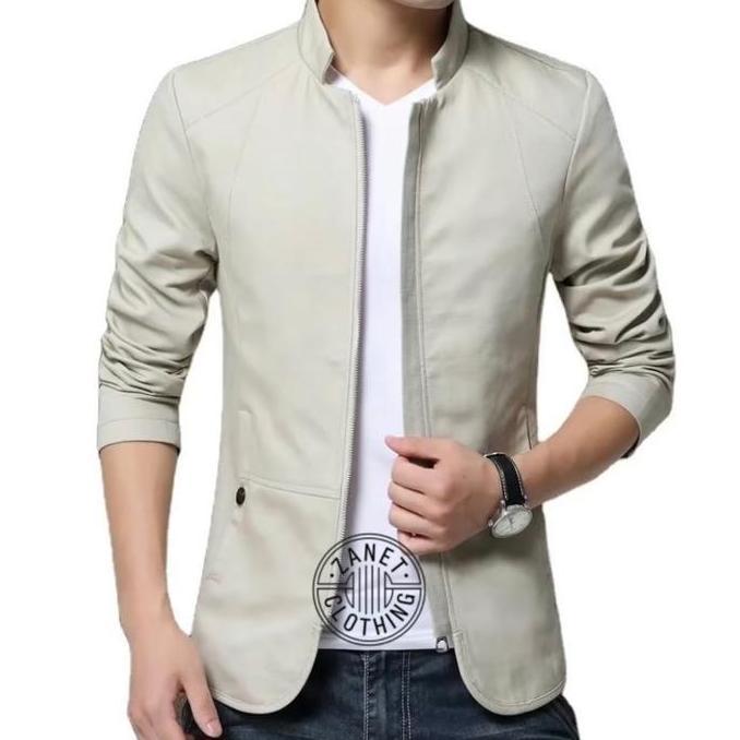 [NEW ARRIVAL] / JNK/OCEAN - Jaket Blazer pria bahan katun twill tebal original premium import