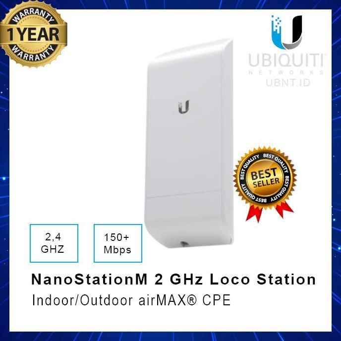TERMURAH - UBIQUITI NanoStation LocoM2 NS Loco M2