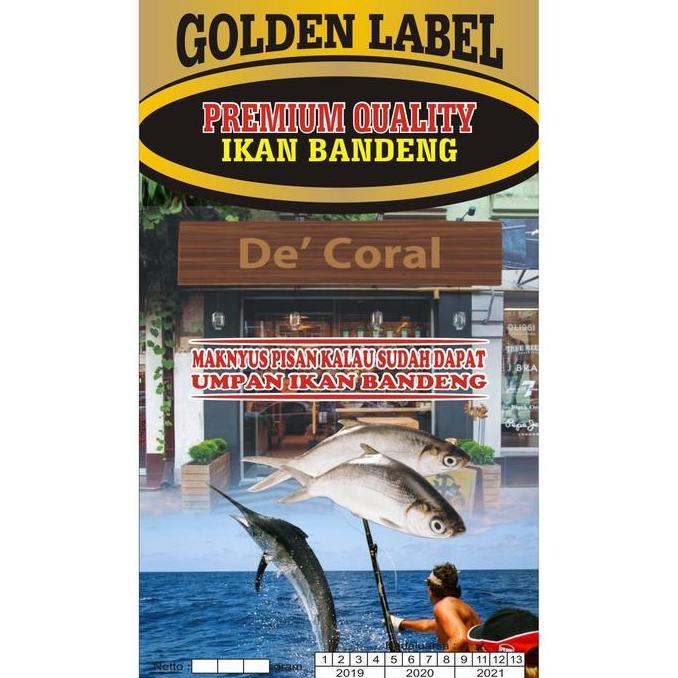 Umpan Ikan Bandeng Golden Label | Umpan Ikan Bandeng (TERBAIK) (TERBARU) (TERMURAH)