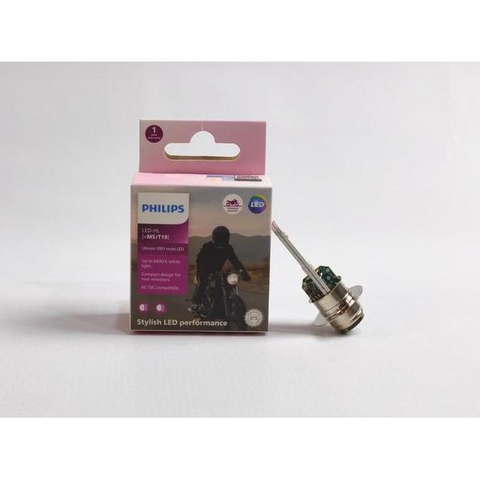 Promo PHILIPS ORIGINAL 100% LAMPU DEPAN MOTOR LED BEAT FI BEAT POP BEAT STREET BEAT ECO LED M5 AC DC