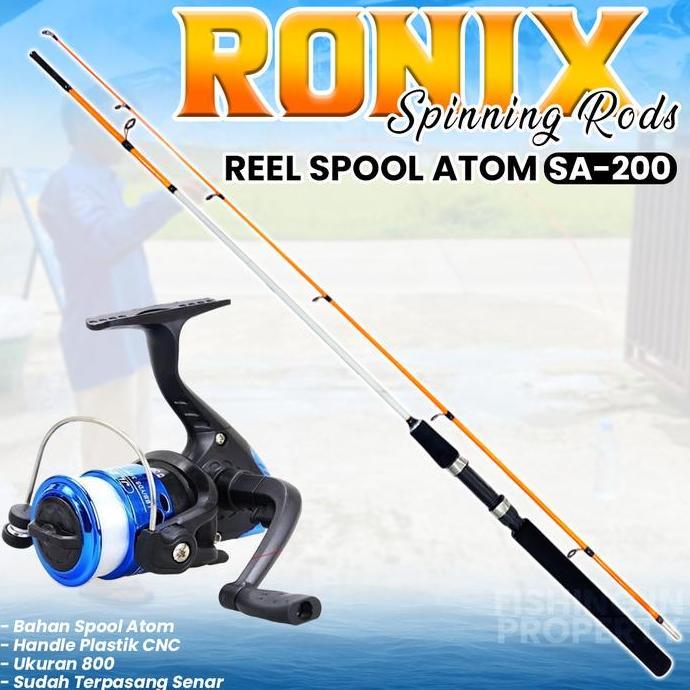 Set Pancing Joran Ronix Full Solid dan Reel Siap Pakai Mancing Pancing (TERBAIK) (TERBARU) (TERMURAH